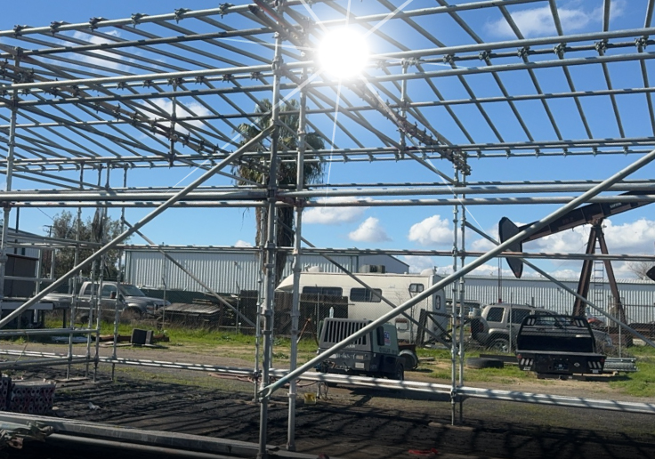 industrial scaffolding